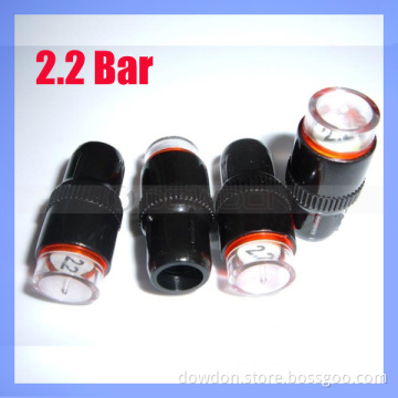 Auto Car 2.2 Bar Tire Pressure Gauge Valve Caps/Tire Pressure Indicator Cap (TIRE-02)